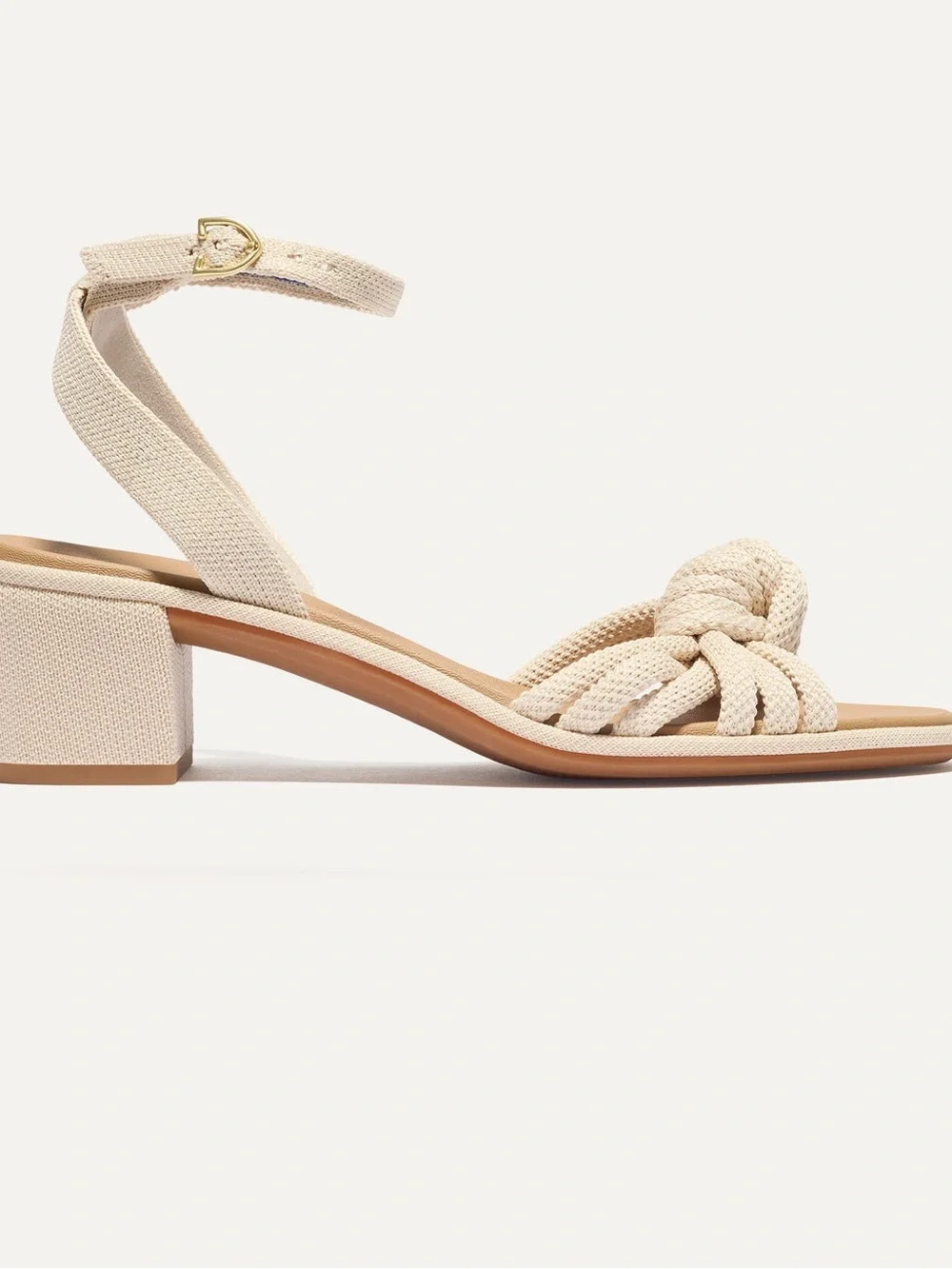 Rothy’s The Knot Sandal in Conch Size 9 - Picture 4 of 6